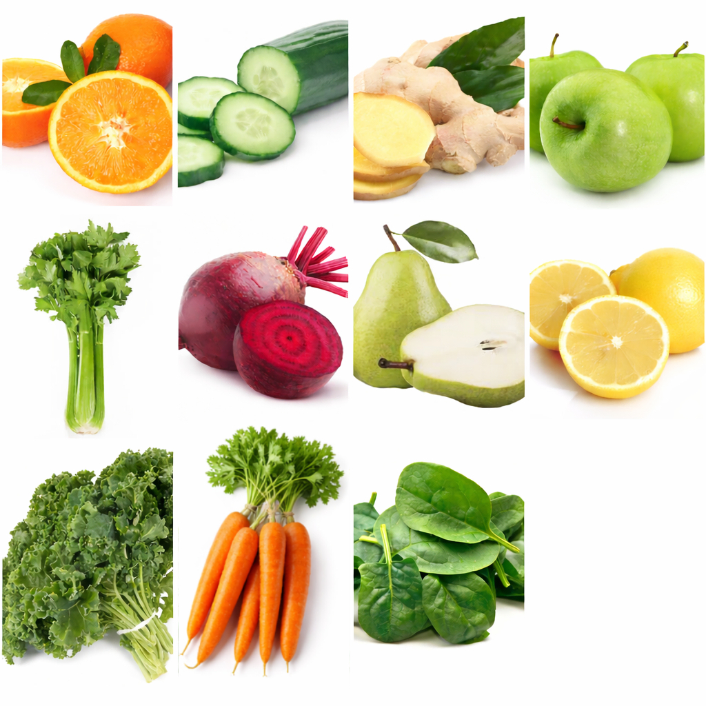Juice It Grass Roots Fruit & Veggie Selection